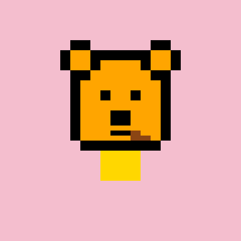 Pixel Bear #53664