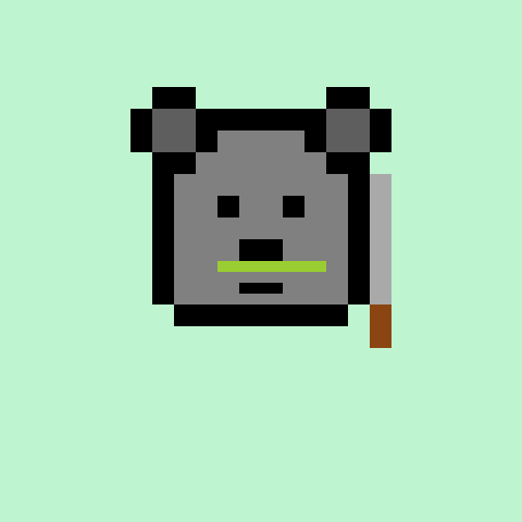 Pixel Bear #15362