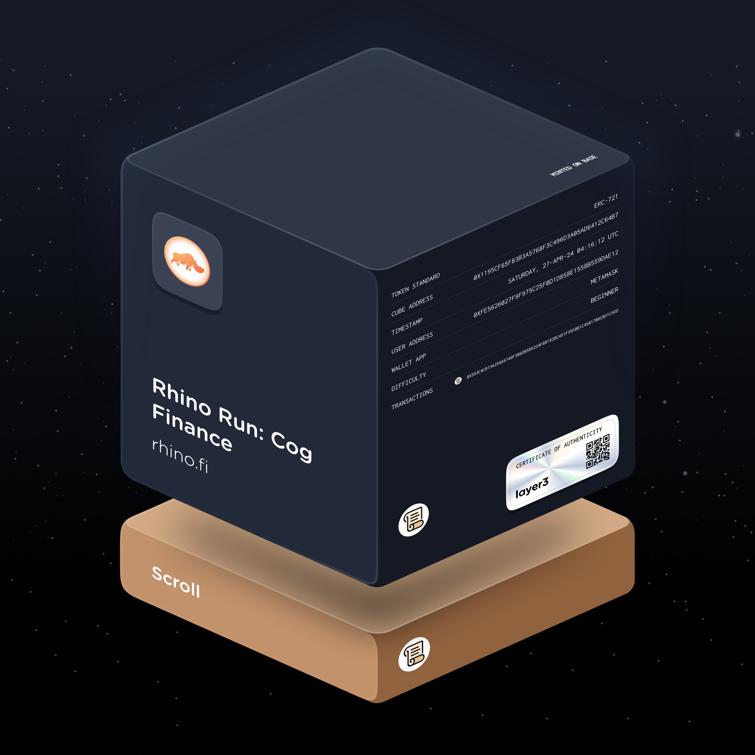 Rhino Run: Cog Finance