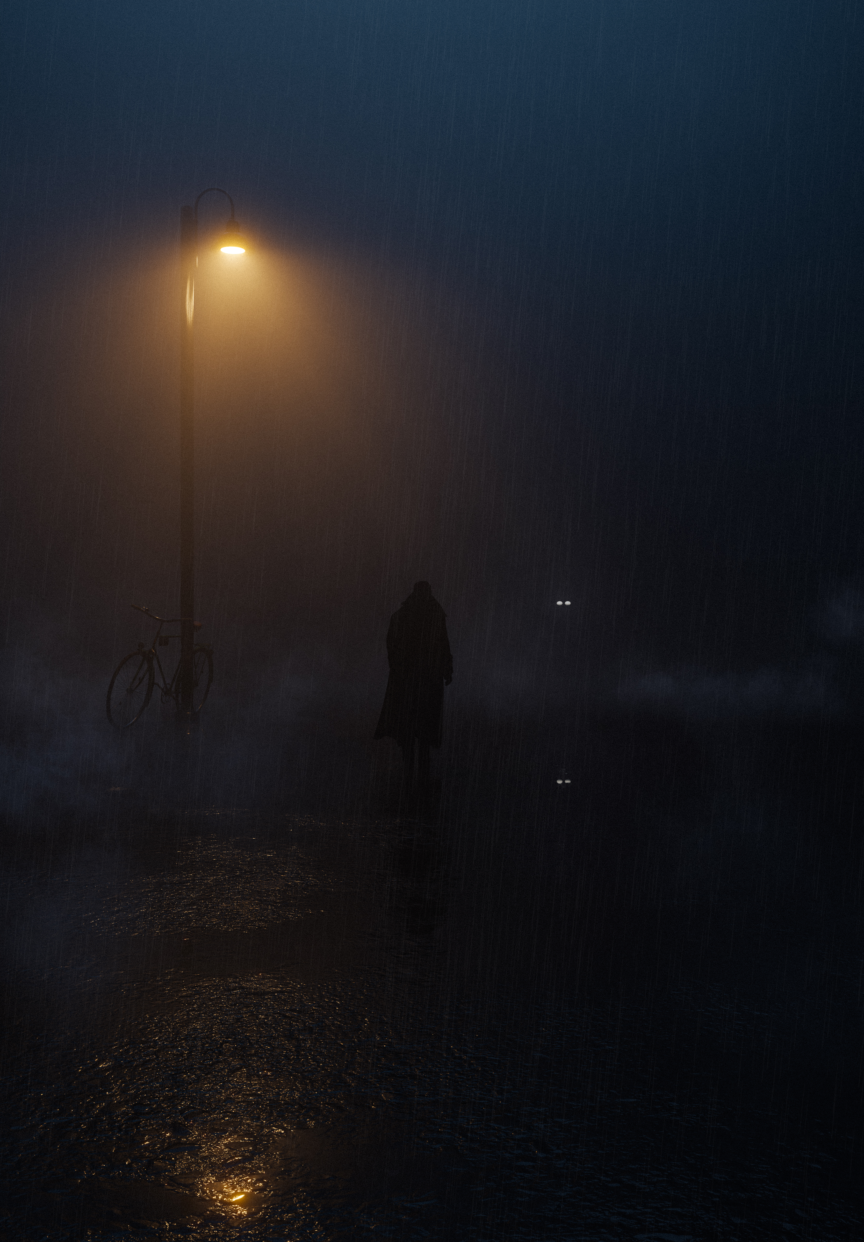Dusk's Luminous Phantom
