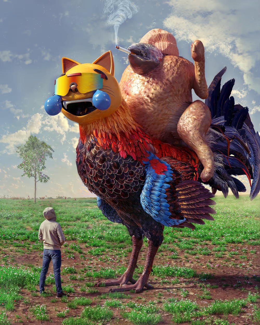 SMOKING COQ-FISH WIF MOG