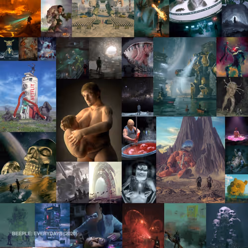 Beeple Everydays - Raw #1/100