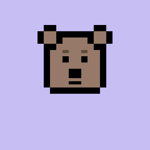 Pixel Bear #49447