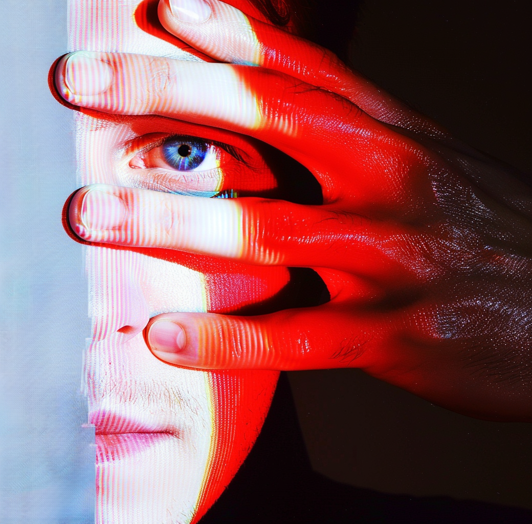 All I'm really doing is trying to hide.