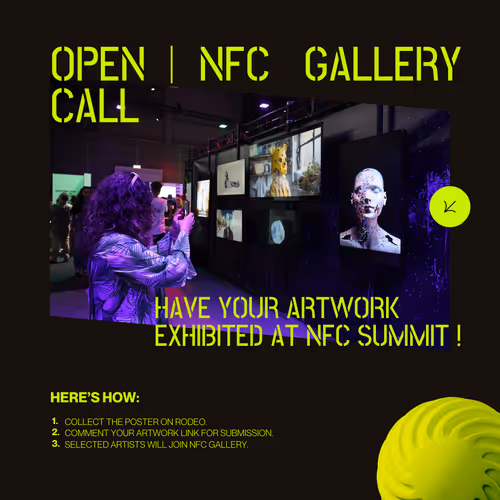 NFC Gallery Art Open Call 💥