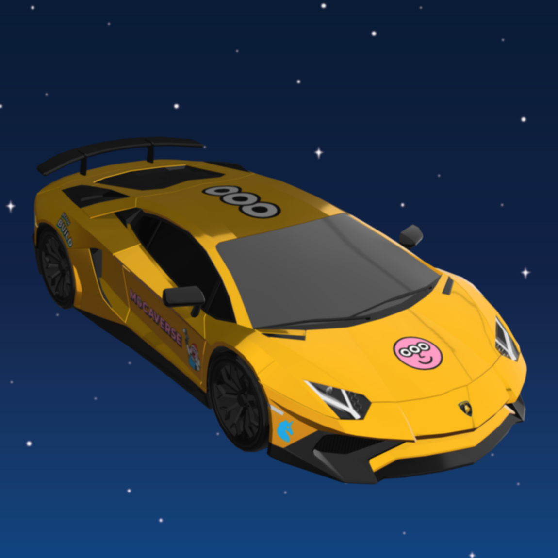 Gold Lambo Mocaverse