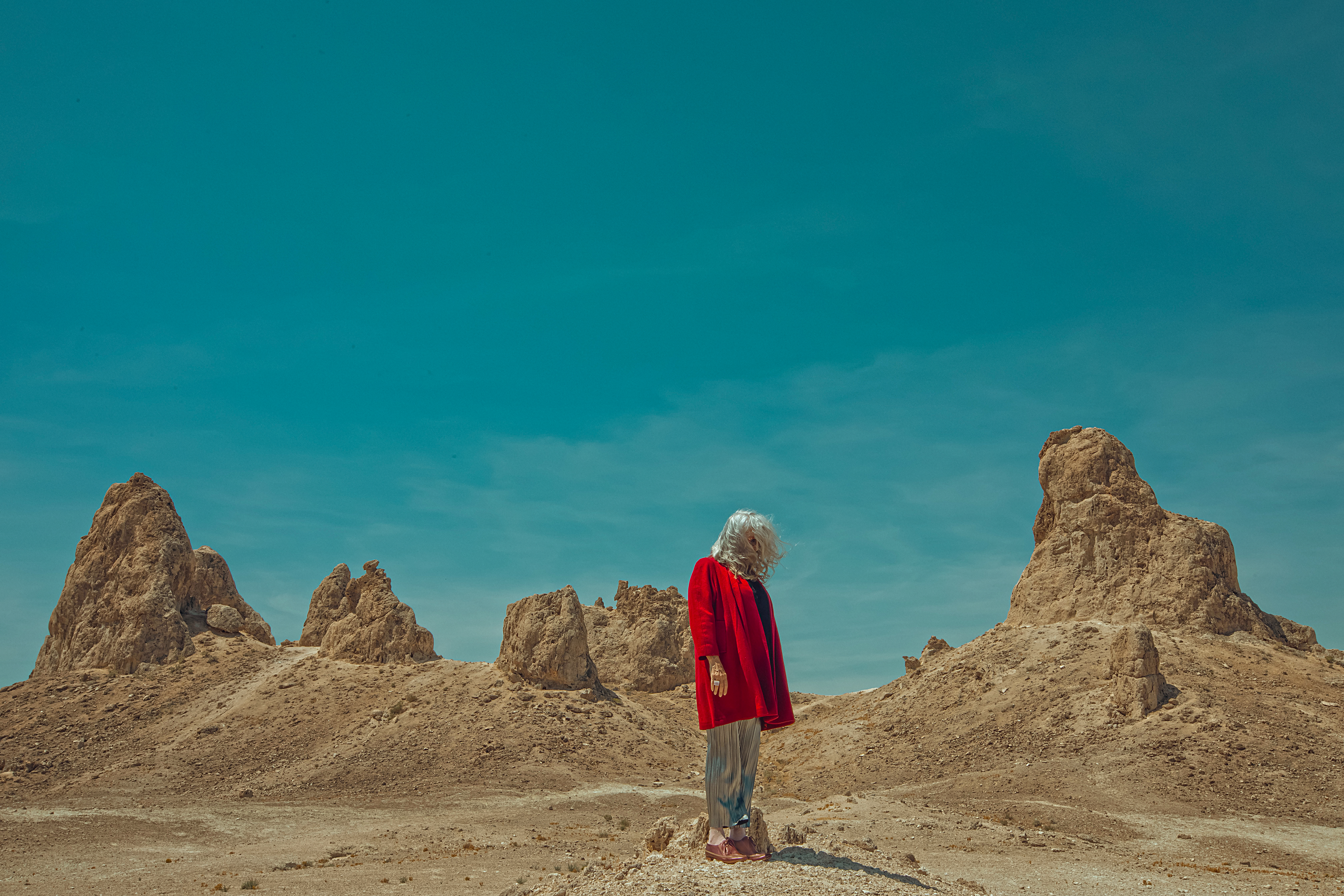 The Old Woman In The Red Jacket