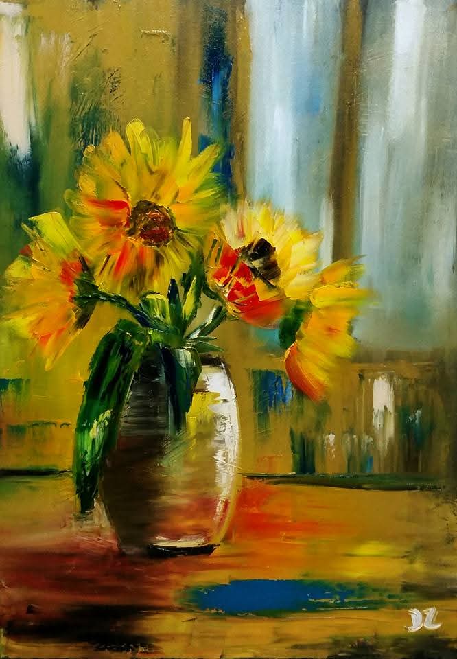 One of my fav sunflowers paintings #35