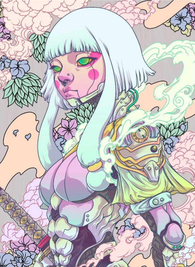 'Snow Demon' timelapse progress #12