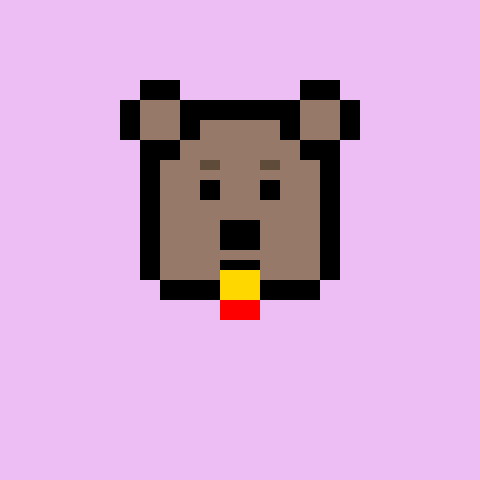 Pixel Bear #32248