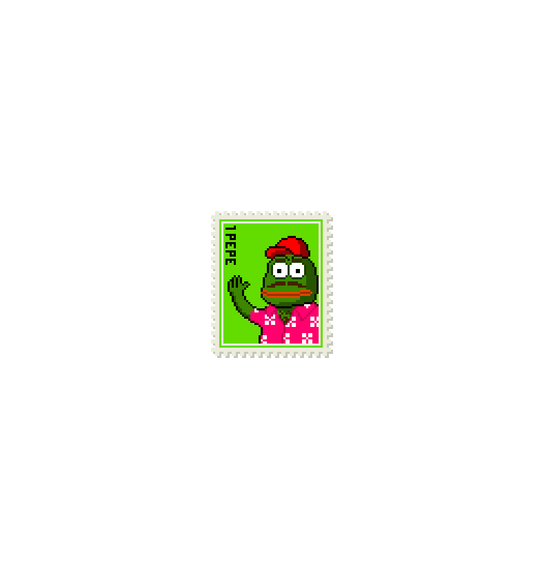 Pixel Stamps - 1 PEPE