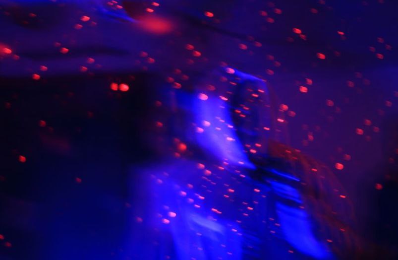 Self-portrait. Reflection in the mirror.