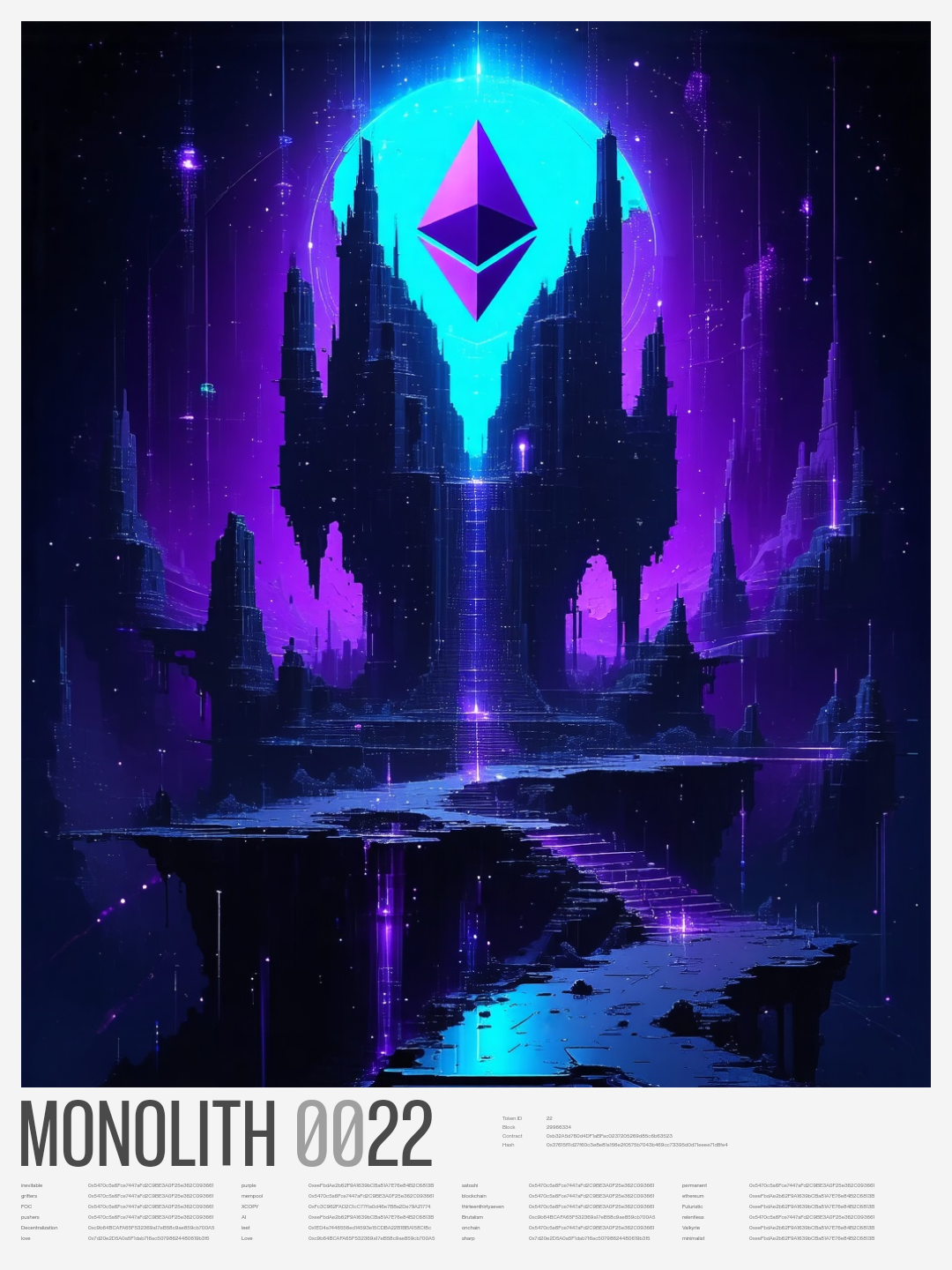 Monolith #22