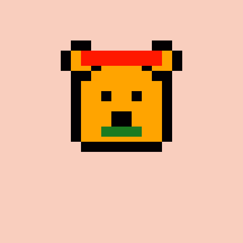 Pixel Bear #44863