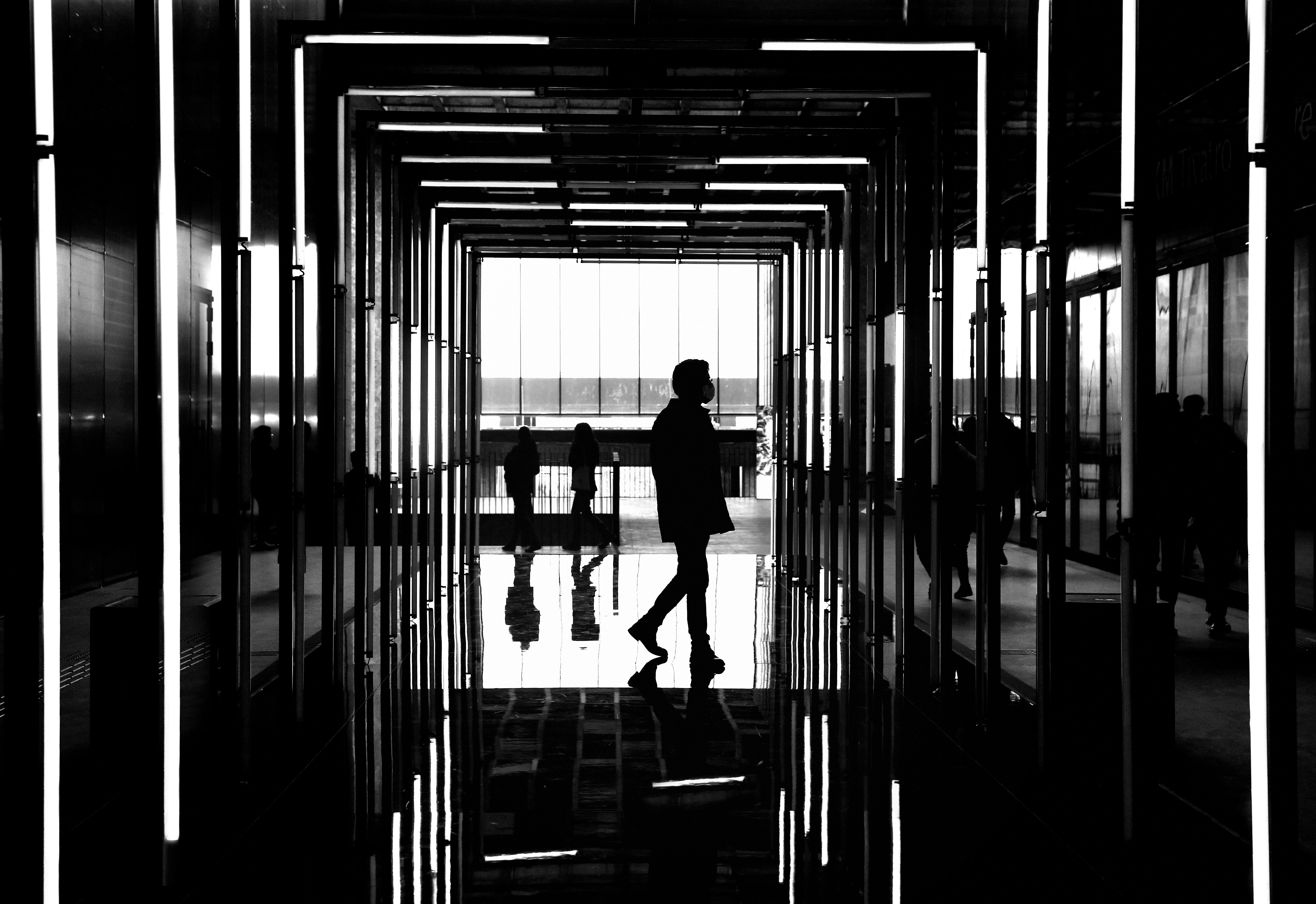 Walking to light #1