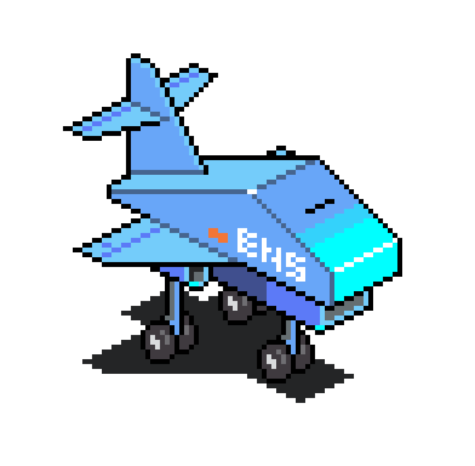 Blue ENS Plane