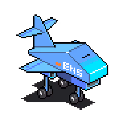 Blue ENS Plane