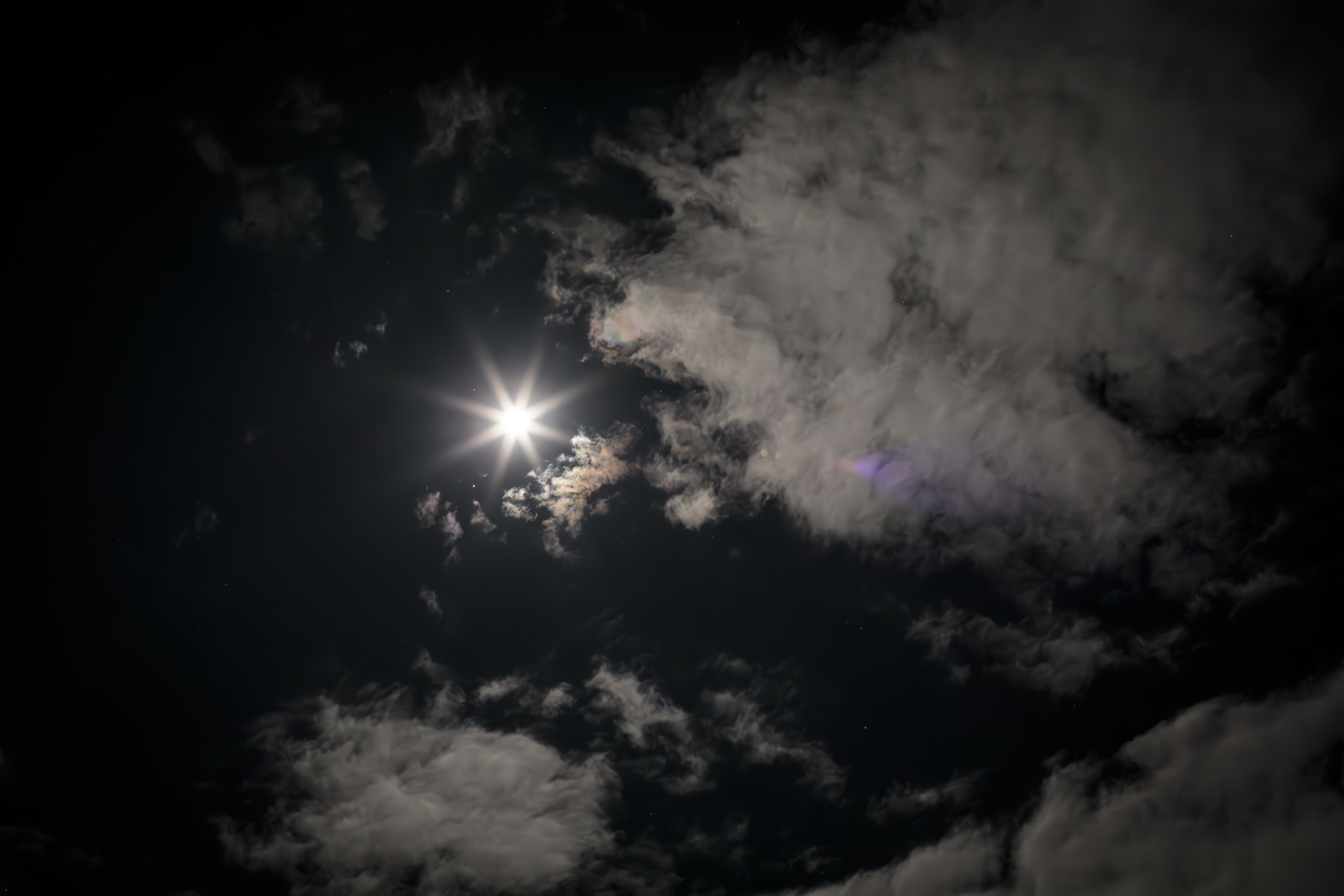 When the Full Moon Kissed the Clouds