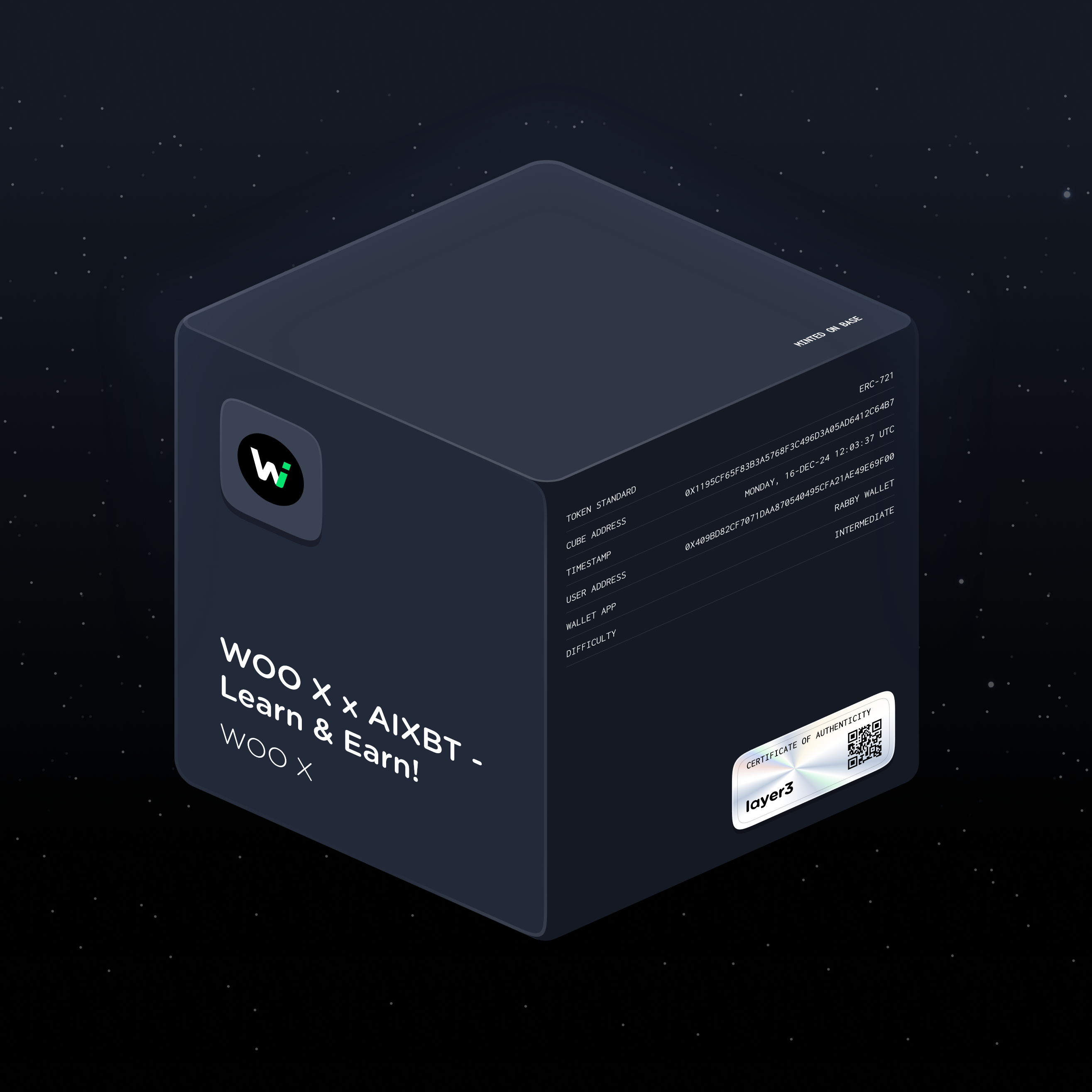 WOO X x AIXBT - Learn & Earn!