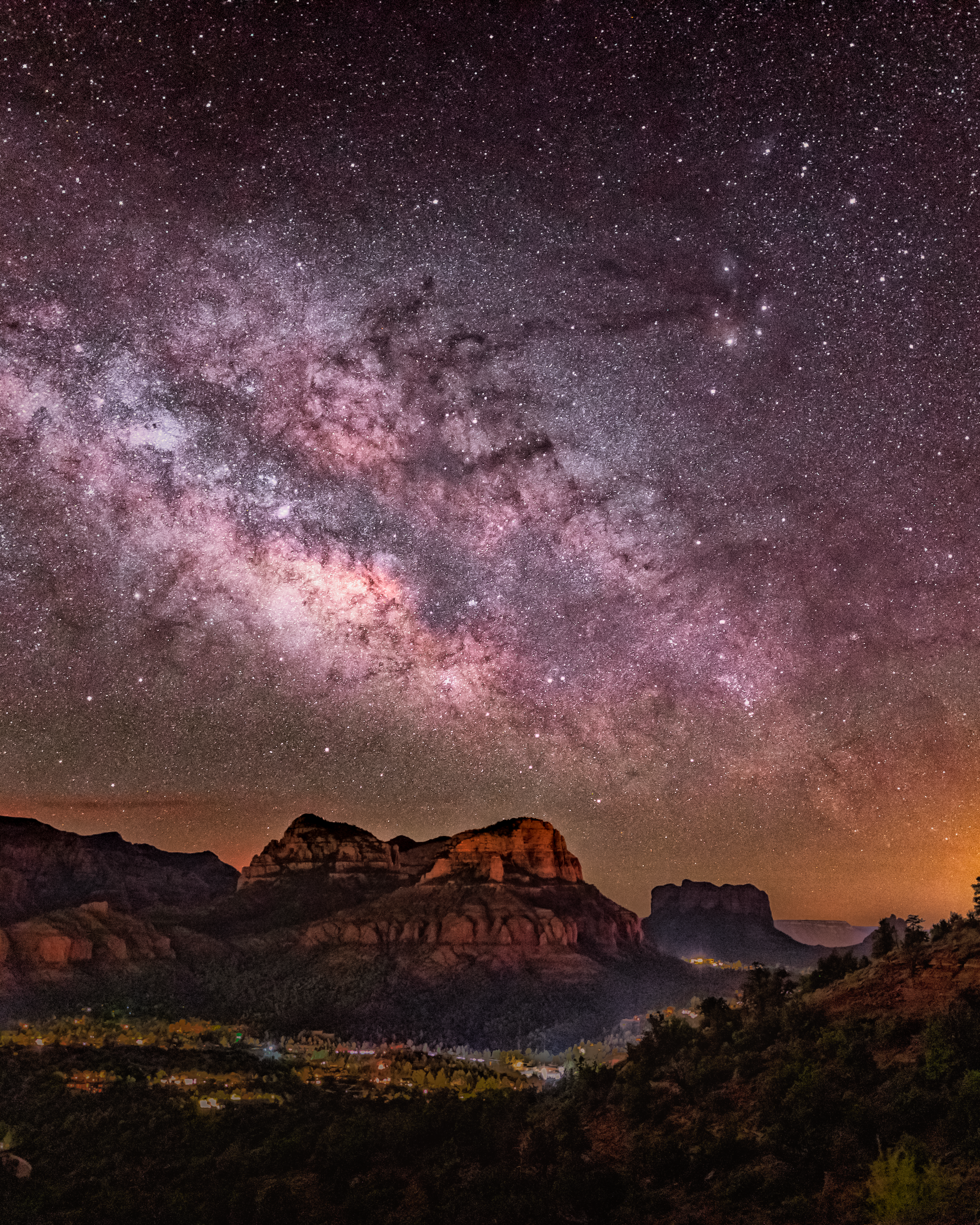 Milky Way over Sedona #6