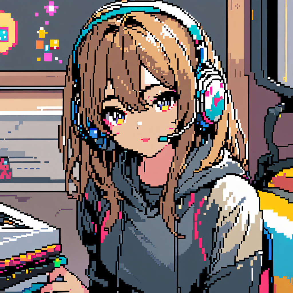 HEADPHONE GIRL 07