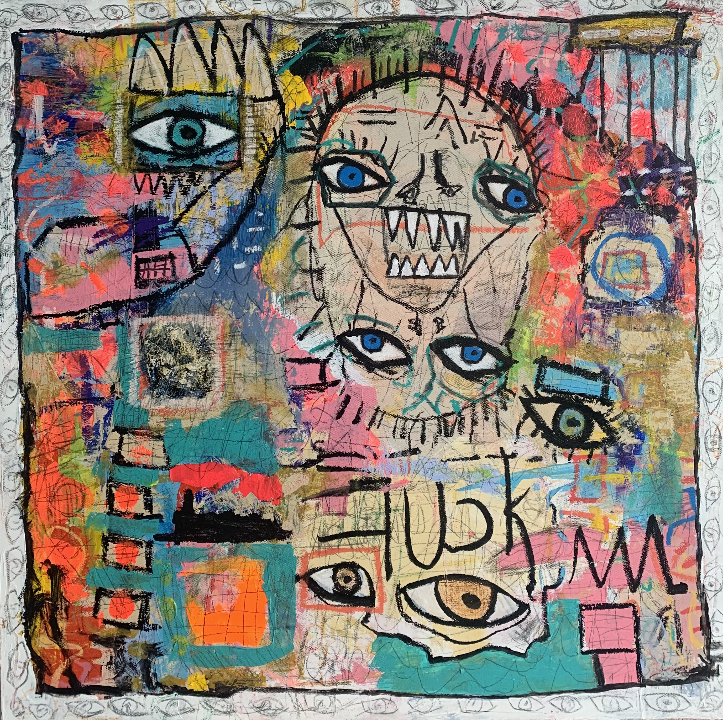 MaNiC - Acrylic Painting, Untitled #1