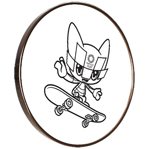 Skateboarding Tokyo 2020 Mascot