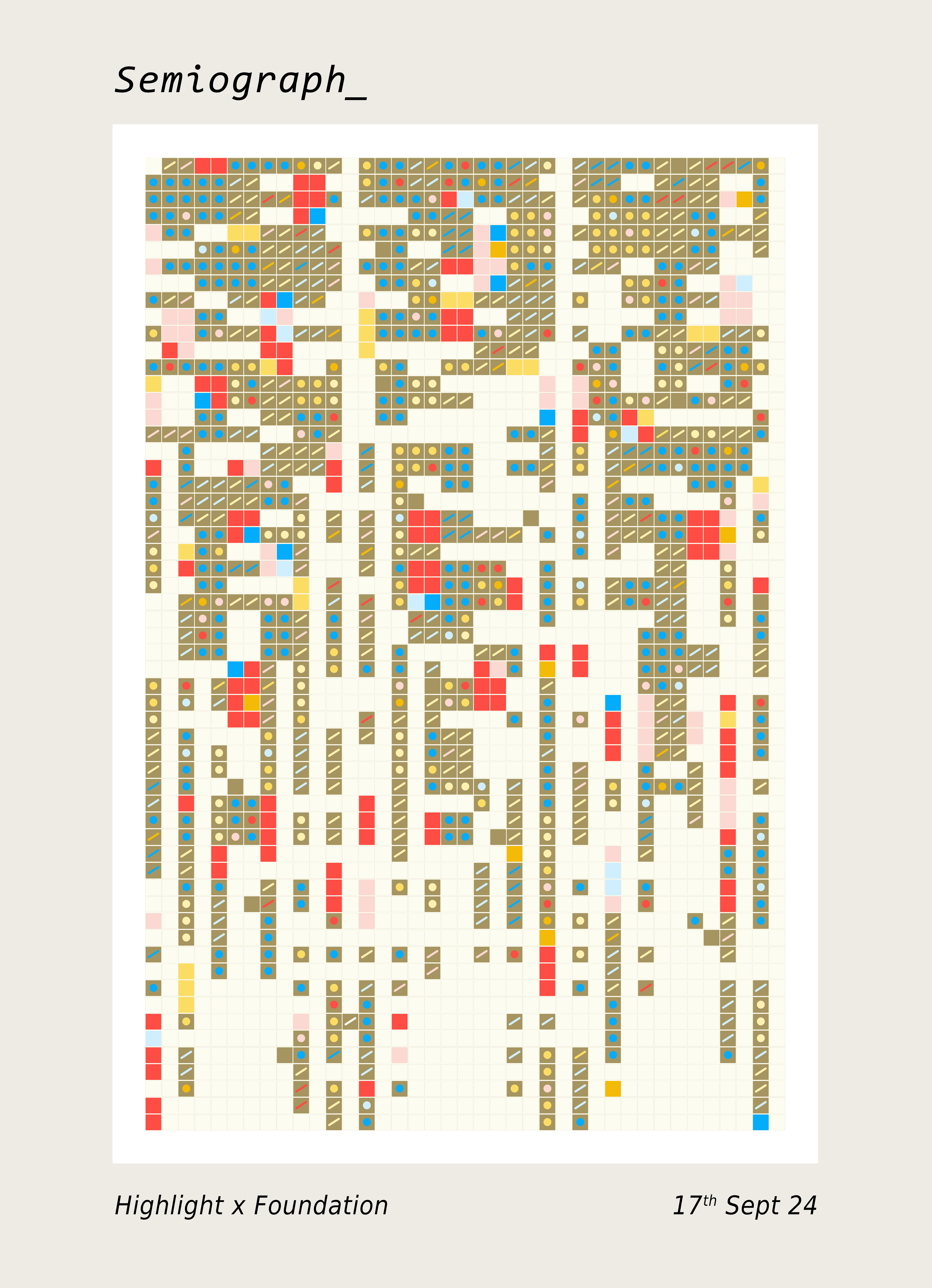 Semiograph (poster, 1/4)