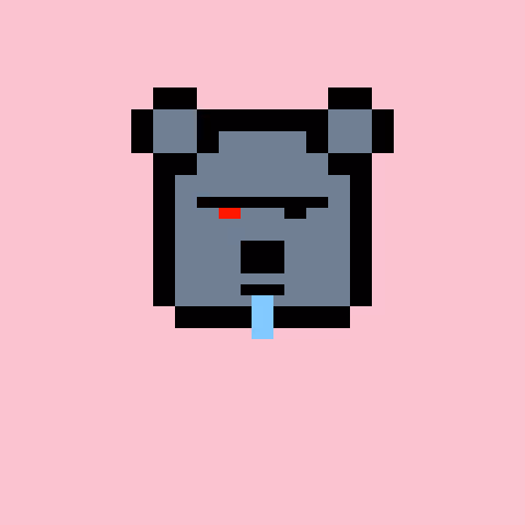Pixel Bear #5346