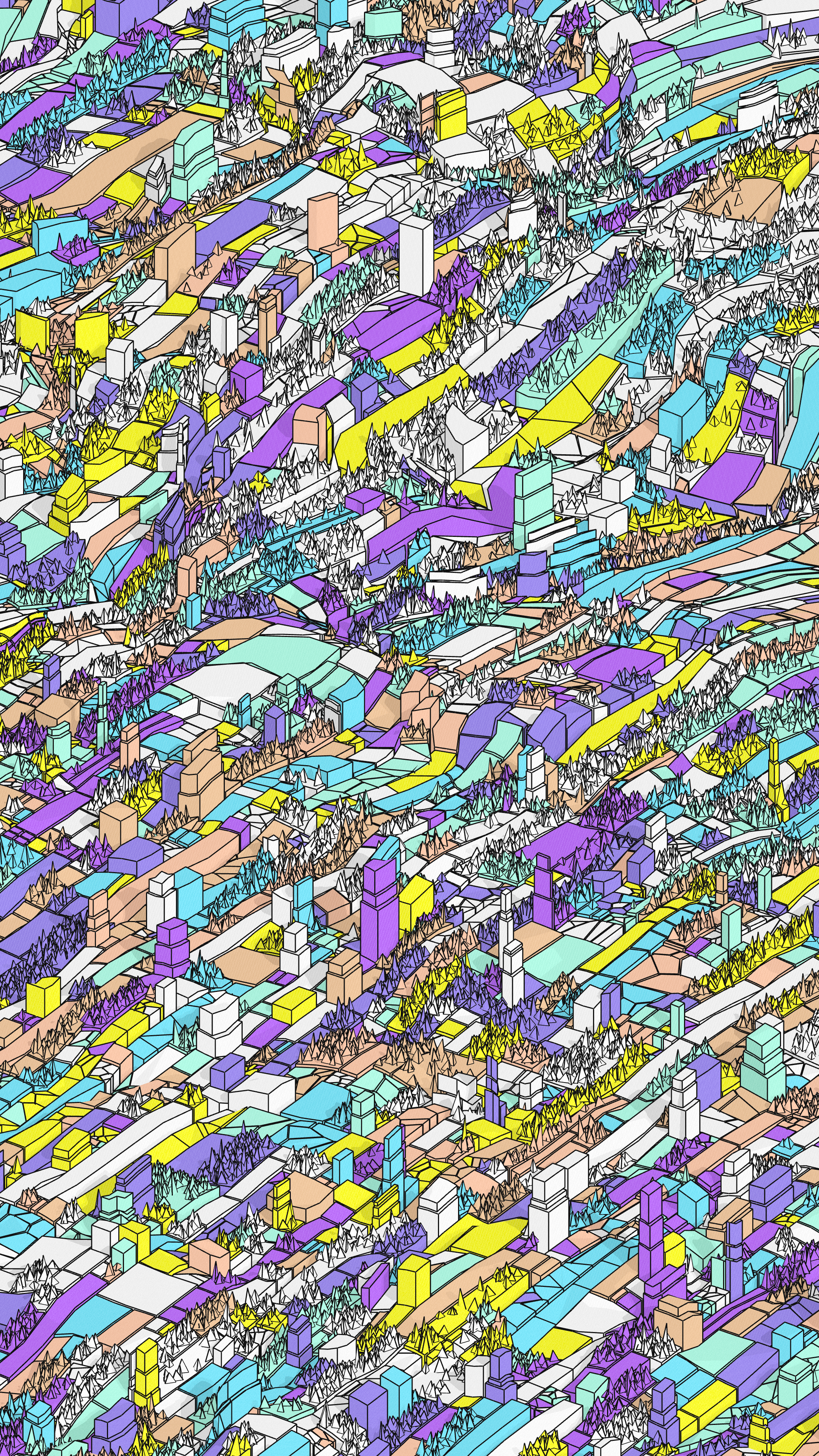 Grid of colors
