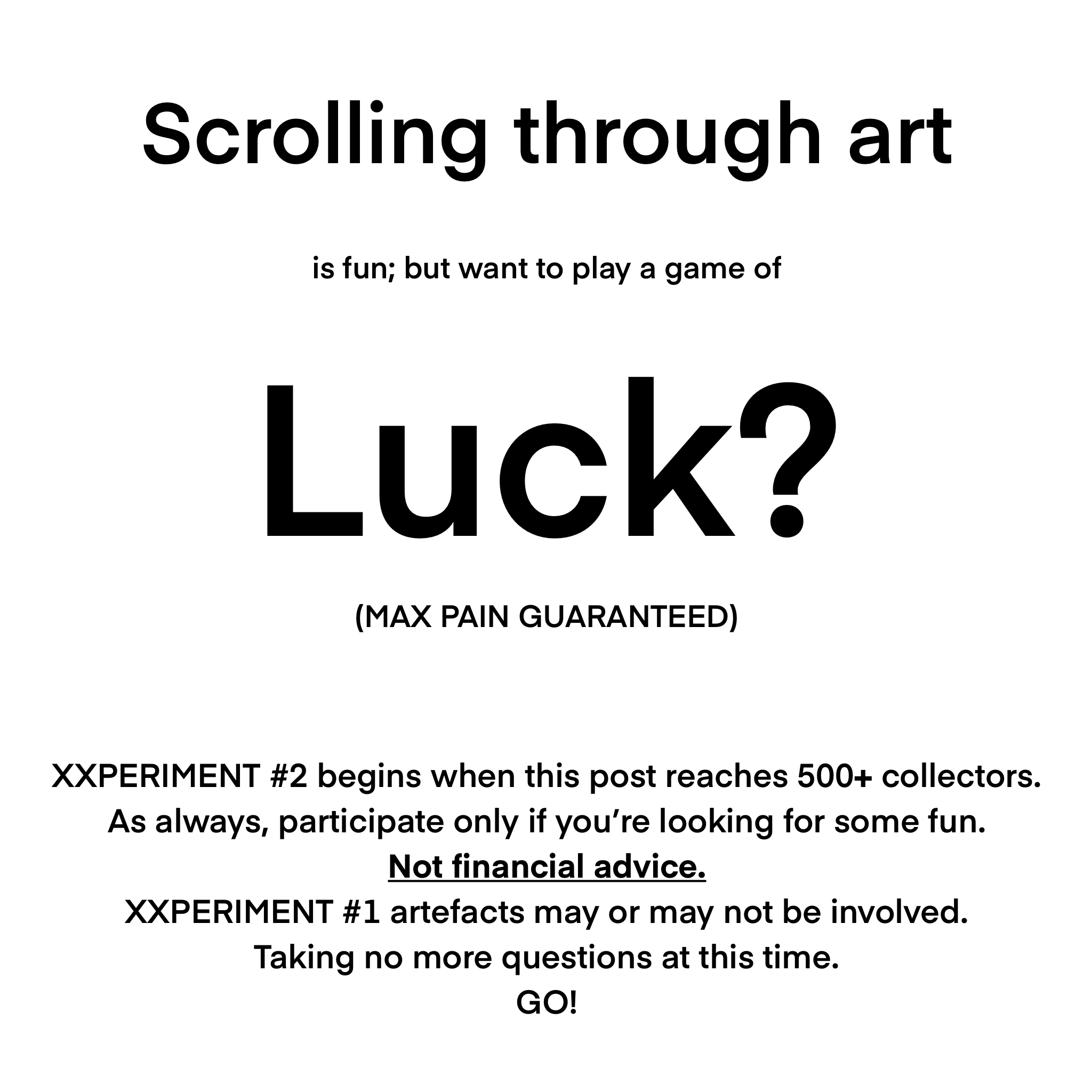 WANT TO PLAY A GAME?