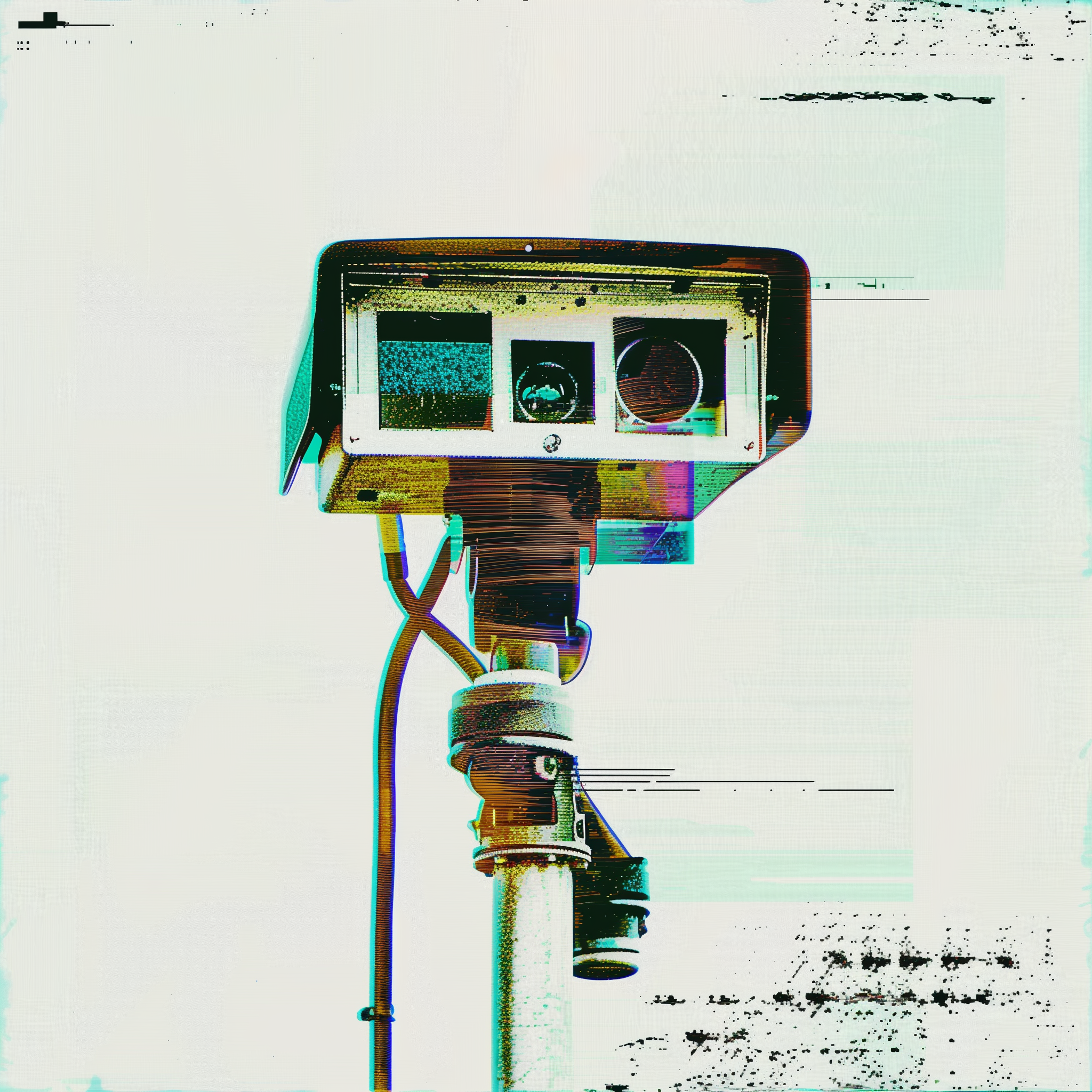 Glitched CCTV camera 1