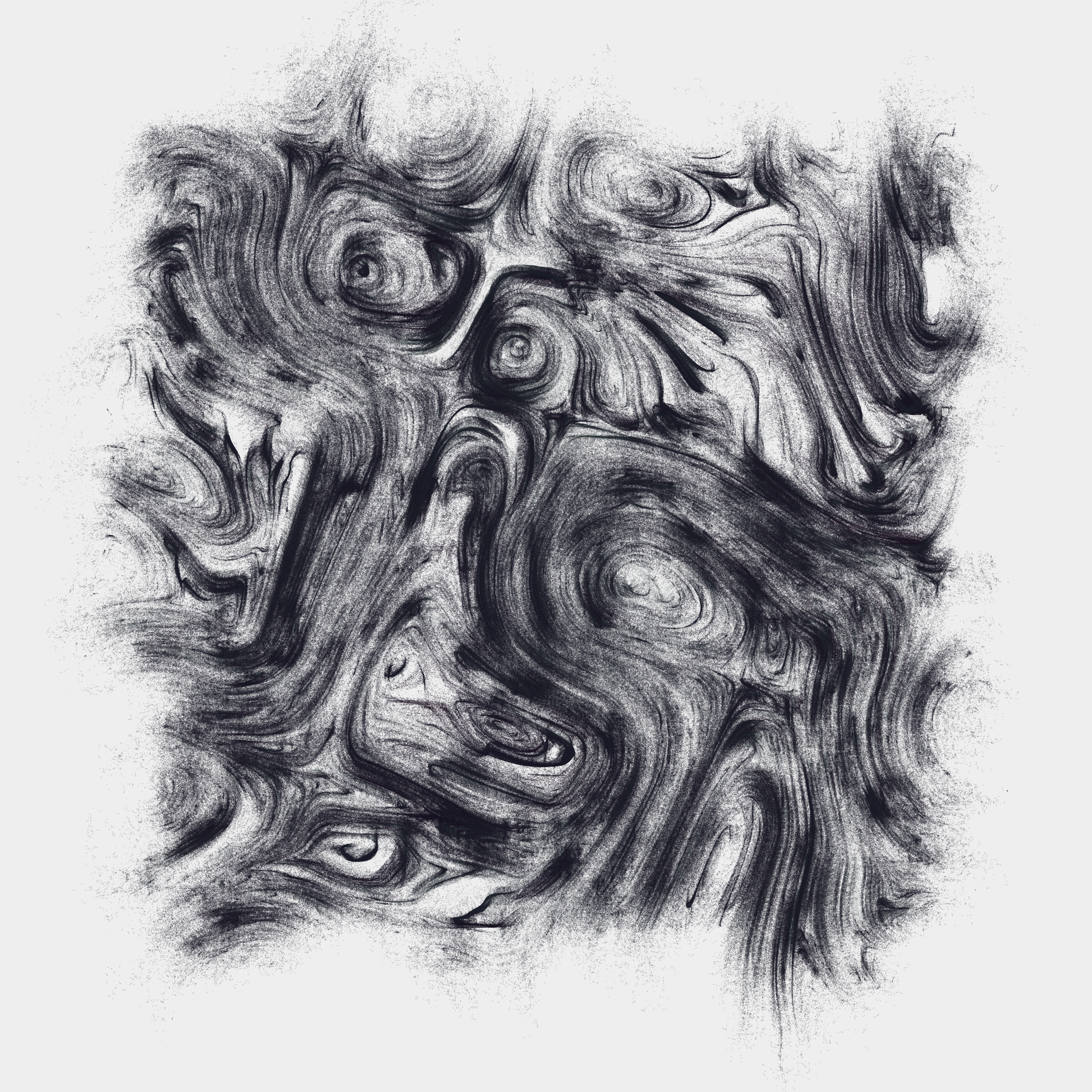 Attractors on Charcoal