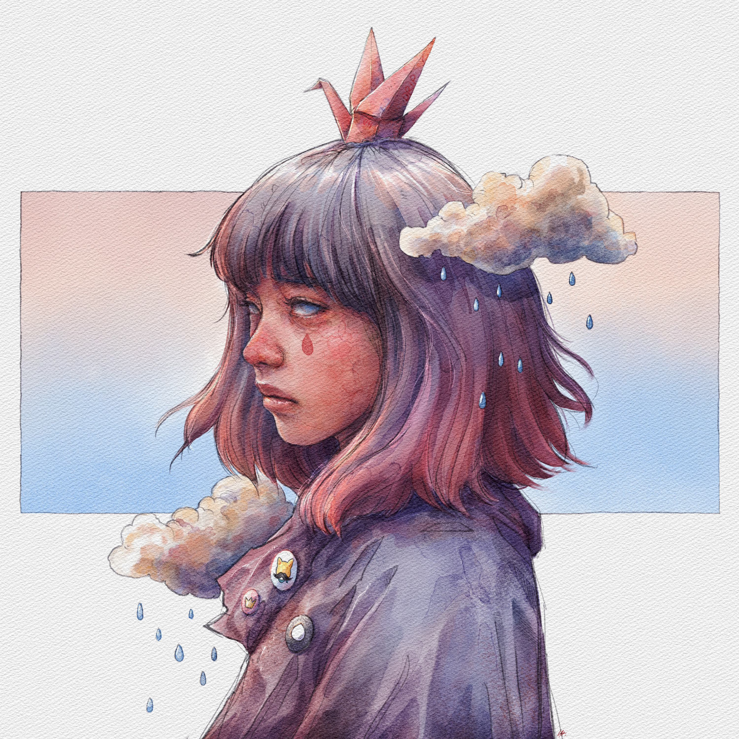 Video Process of Fleeting Skies #5