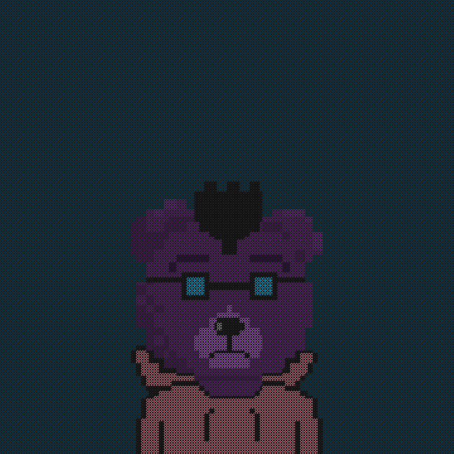 Illuminated Bear #487