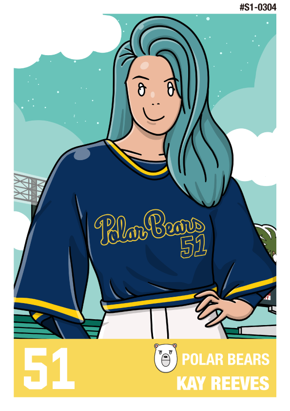KAY REEVES (#S1-0304)