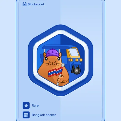 Bangkok hacker badge #1500