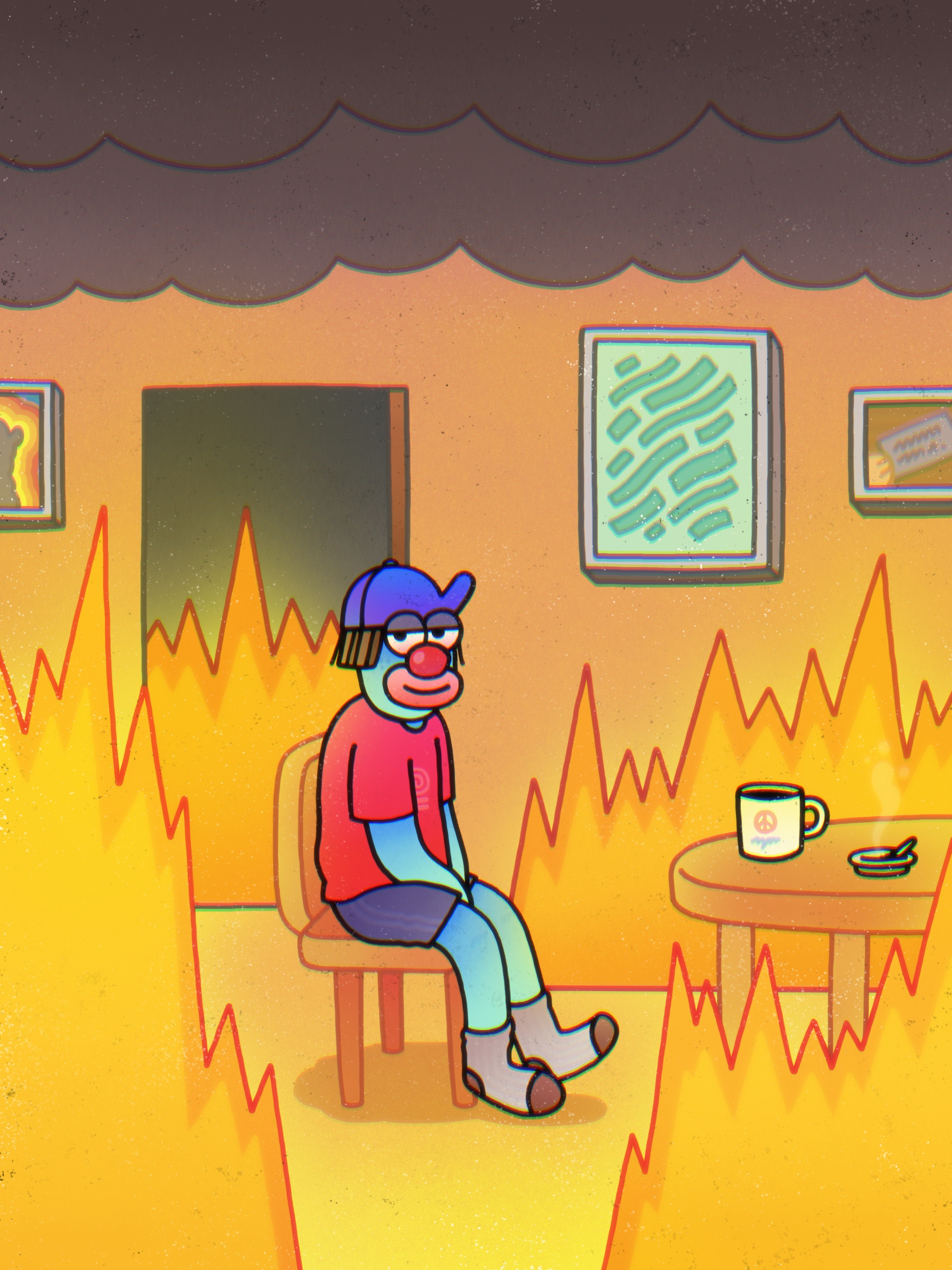 it's over, i'm chilling