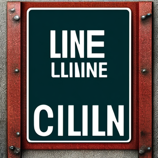 closed line