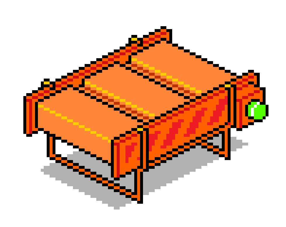 Orange Conveyor Belt