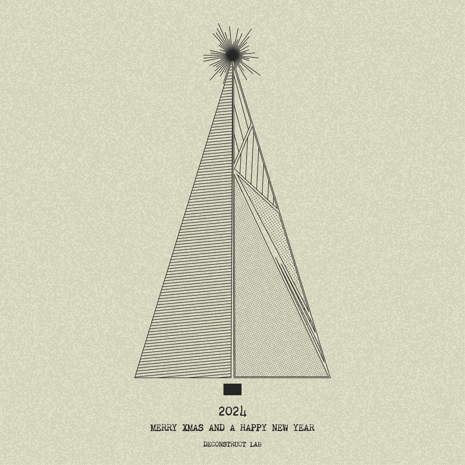 Have Yourself a Merry Little Geometric Tree #288