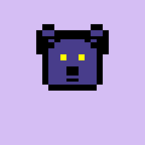 Pixel Bear #67058