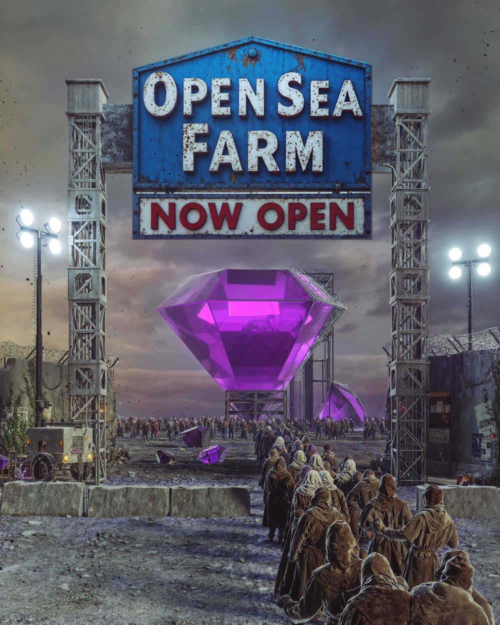 THE FARM IS OPEN 