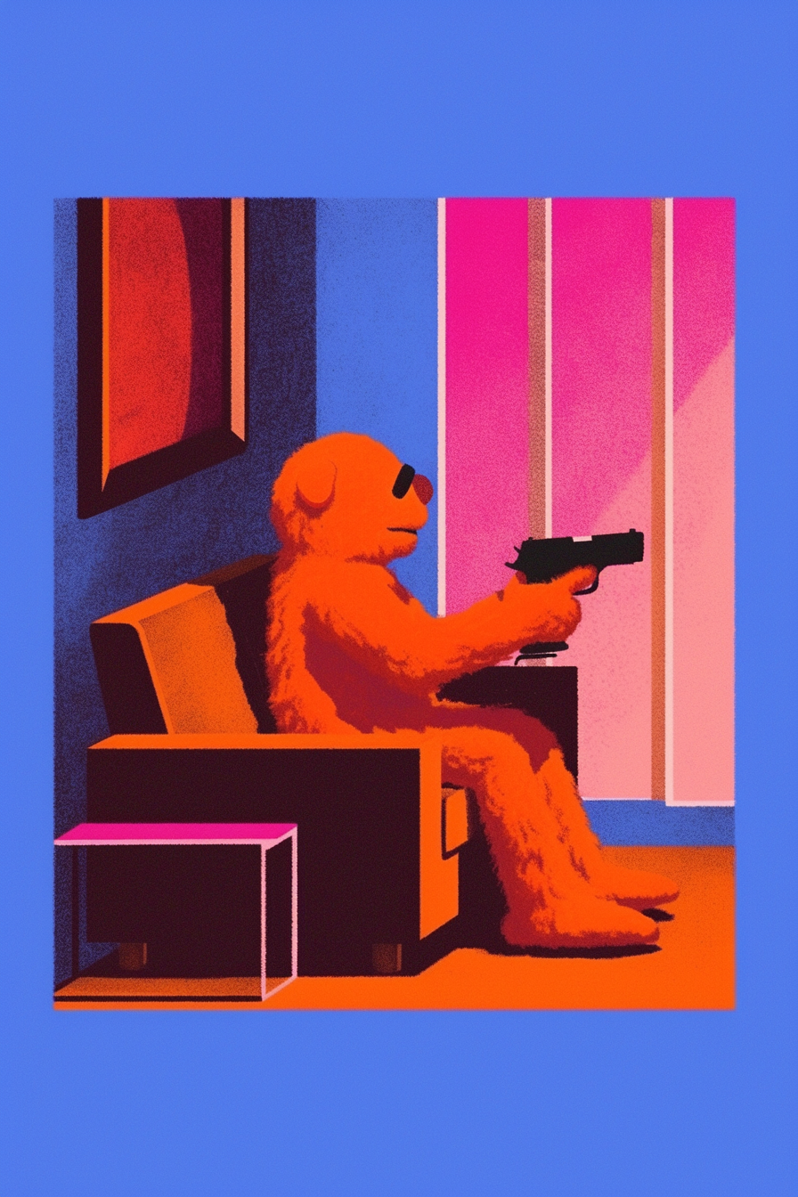 DON'T SON , THAT GUN IS LOADED.