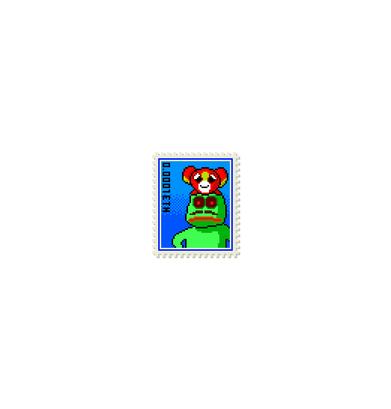 Pixel Stamps - I want you - Maning theme
