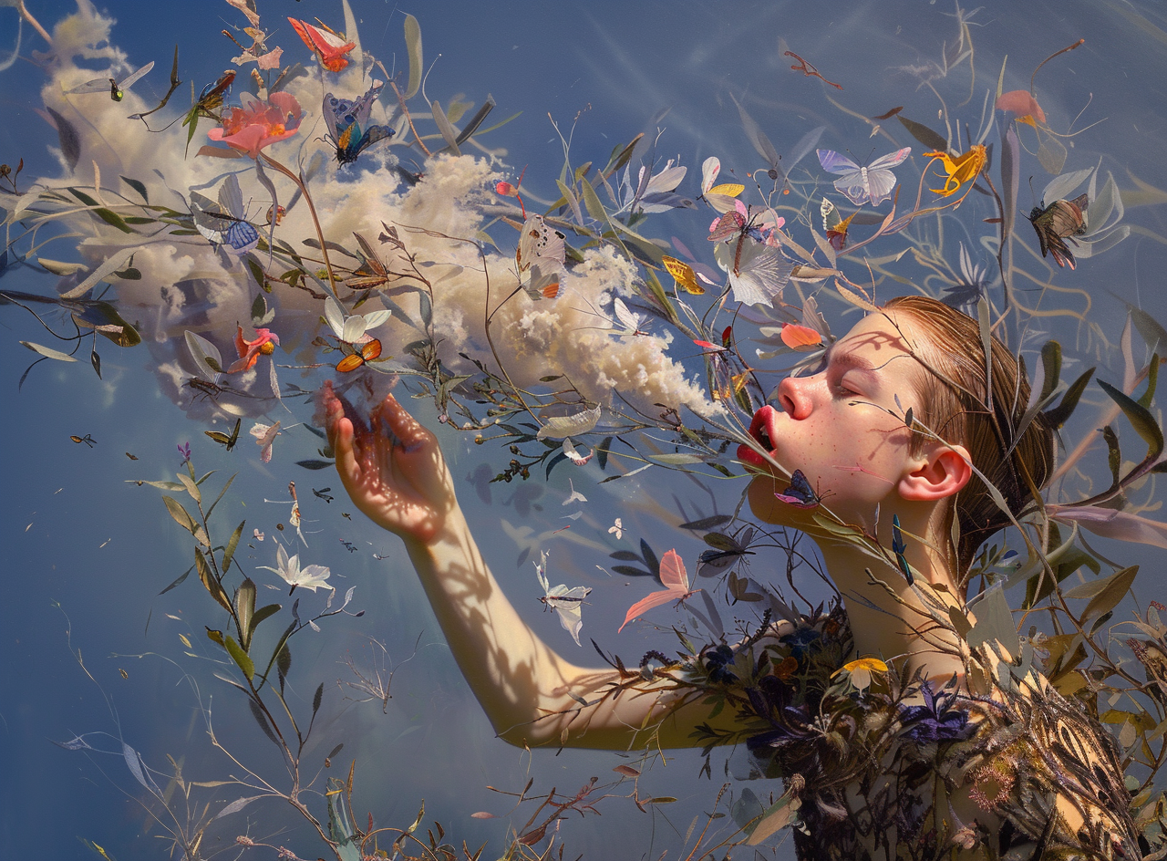 "Exhale of Blossoms"