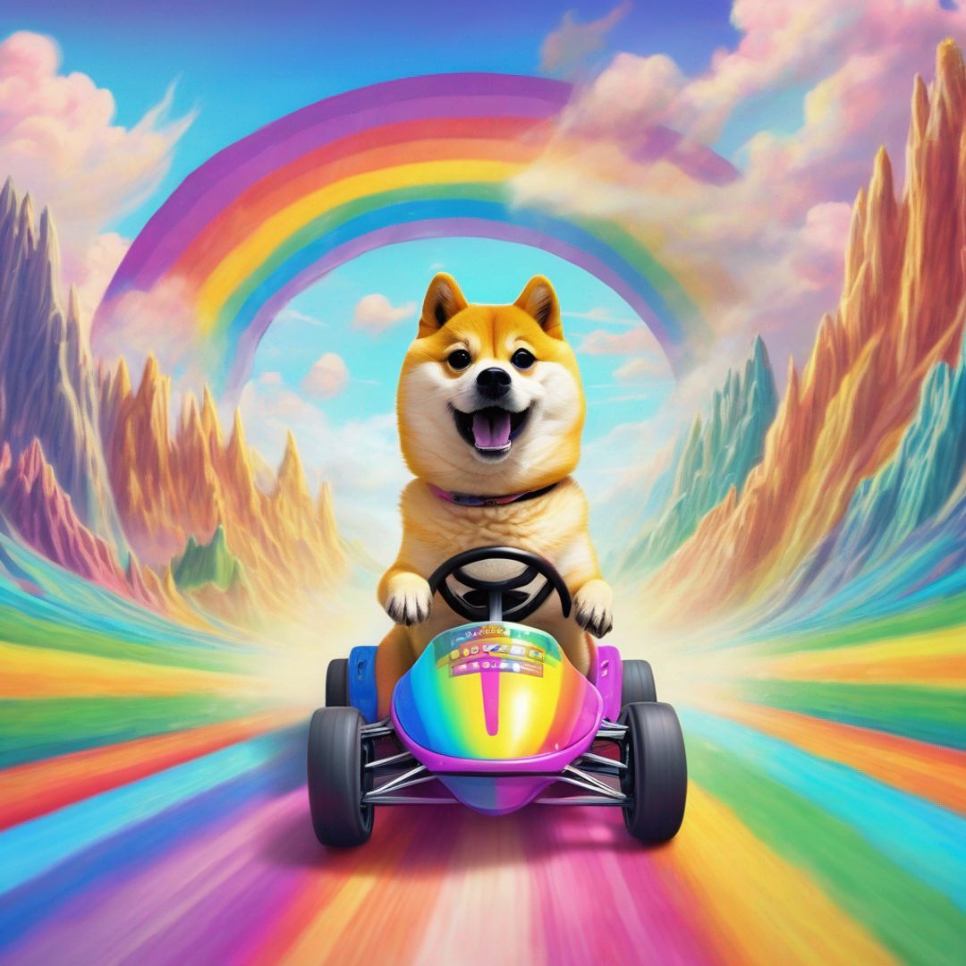 DOGE RAINBOW ROAD