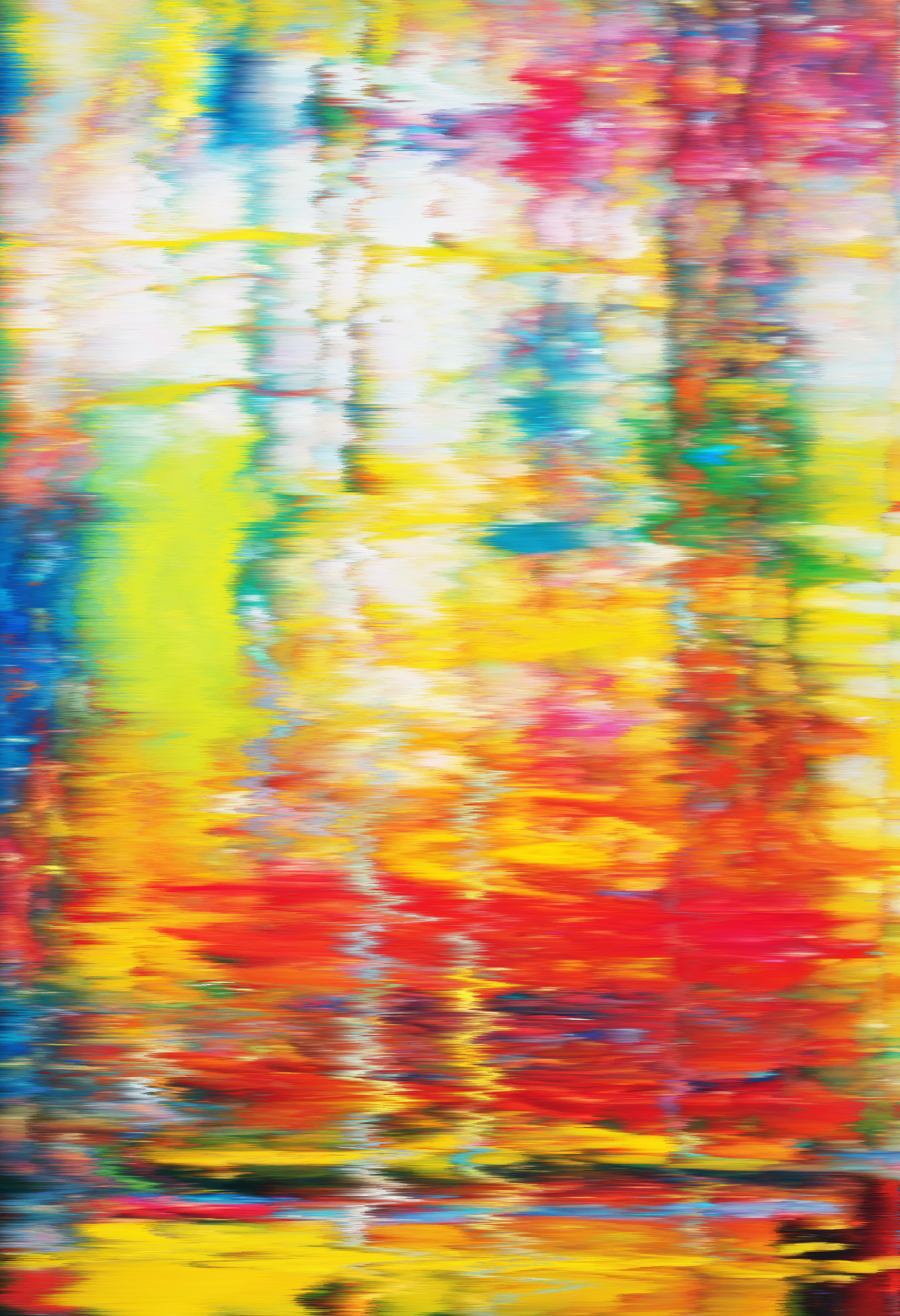 Beneath waves - ocean is calm