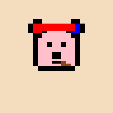 Pixel Bear #21037
