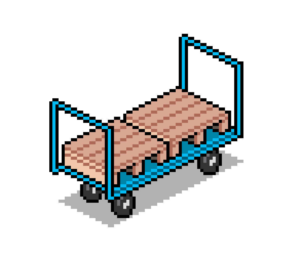 Empty Coin Cart